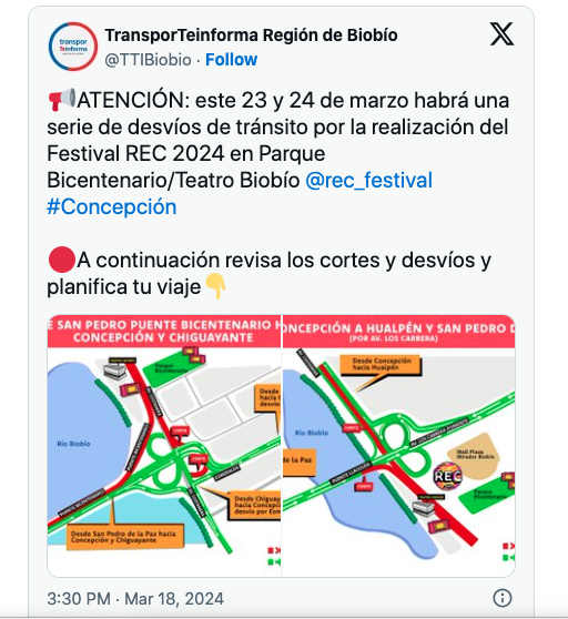 Captura-de-Pantalla-2024-03-18-a-las-20.17.55 Informan desvíos de tránsito por Festival REC en Concepción