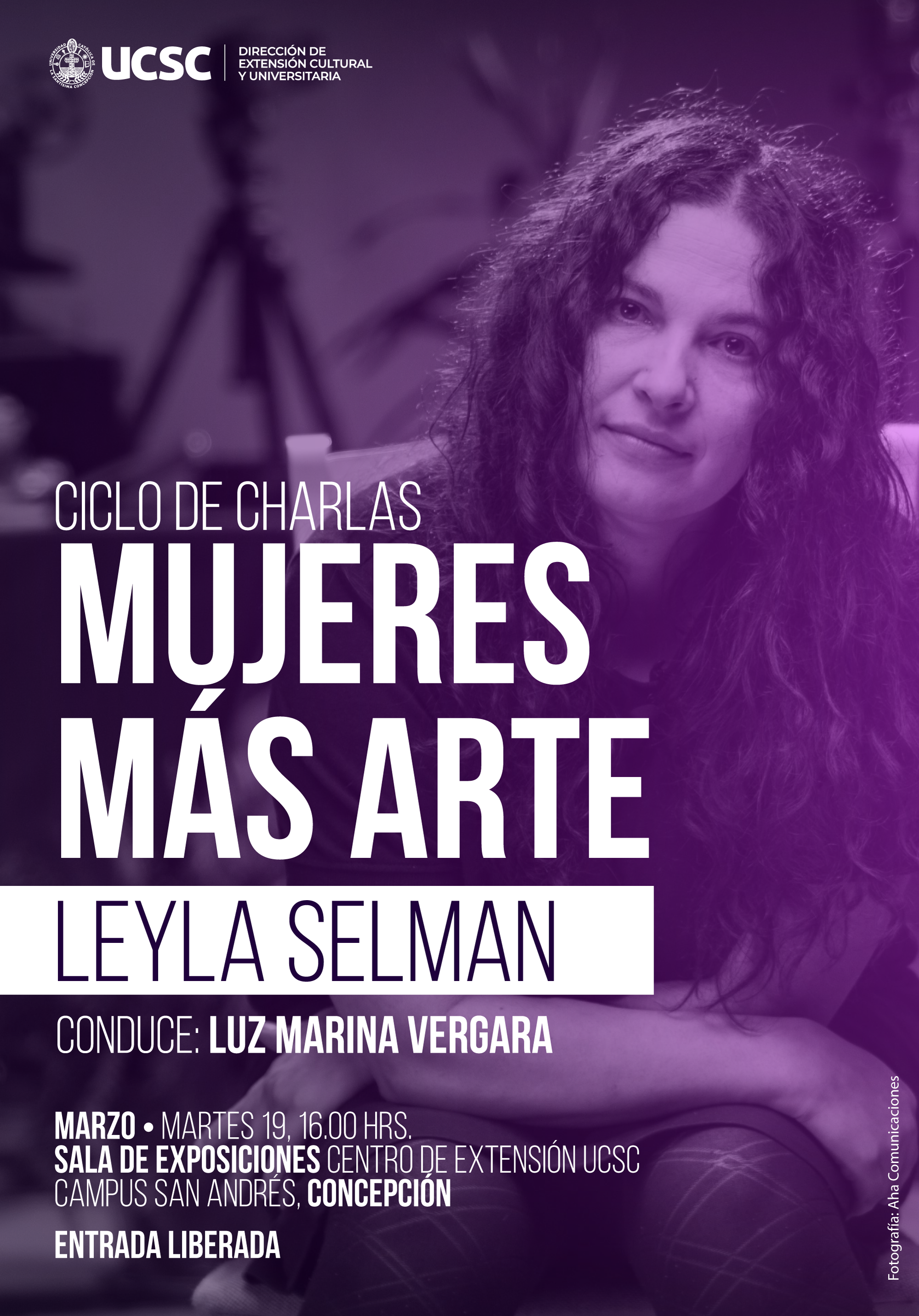 unnamed Cultura UCSC: Ciclo de charlas “Mujeres Más Arte”